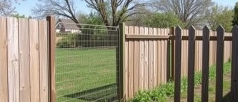 Забор между участками: нормы высоты и материала