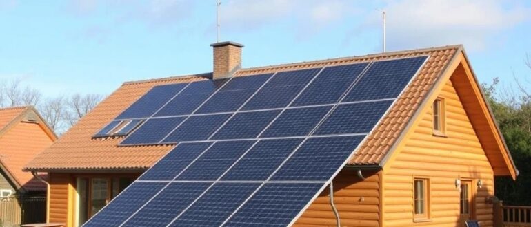 Солнечные батареи для дачи: расчёт и монтаж