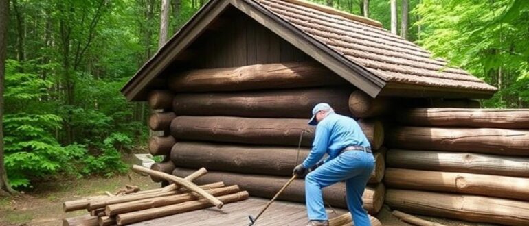 Об obустройство колодца: чистка и ремонт сруба