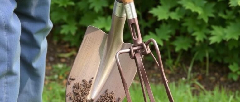 Ремонт садового инвентаря: восстановление лопат и граблей