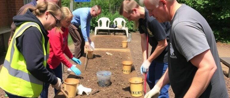 Волонтёрские дни в ДНТ: уборка и благоустройство