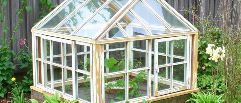 Мини‑теплица из старых окон: бюджетный вариант, который работает и вдохновляет на эксперименты